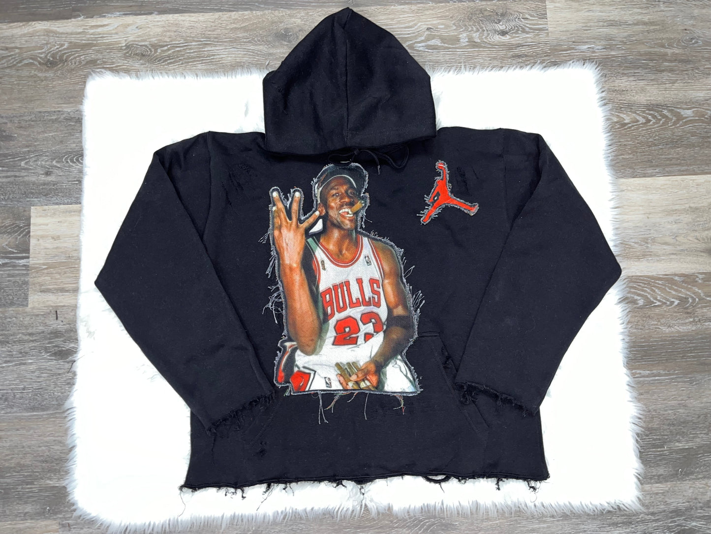 Black Jordan Hoodie