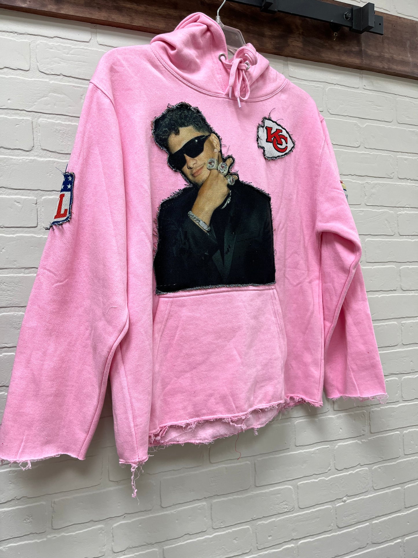 Custom Patchwork Hoodies