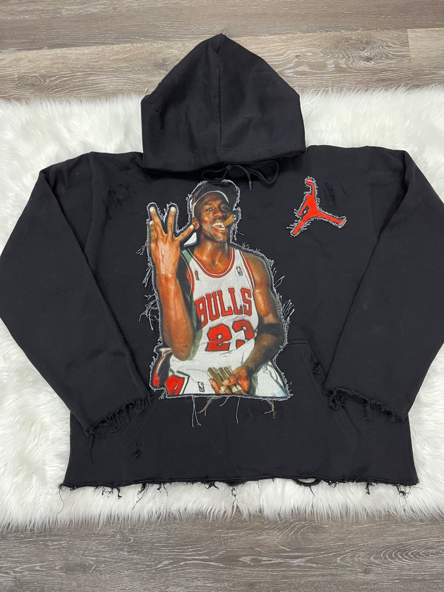 Black Jordan Hoodie
