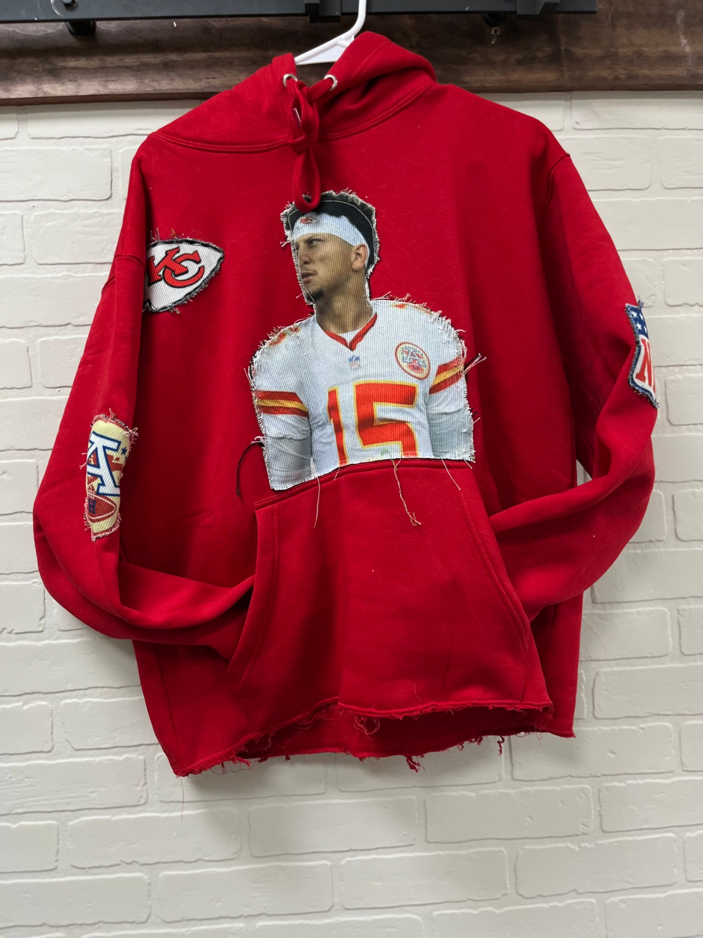 Custom Patchwork Hoodies