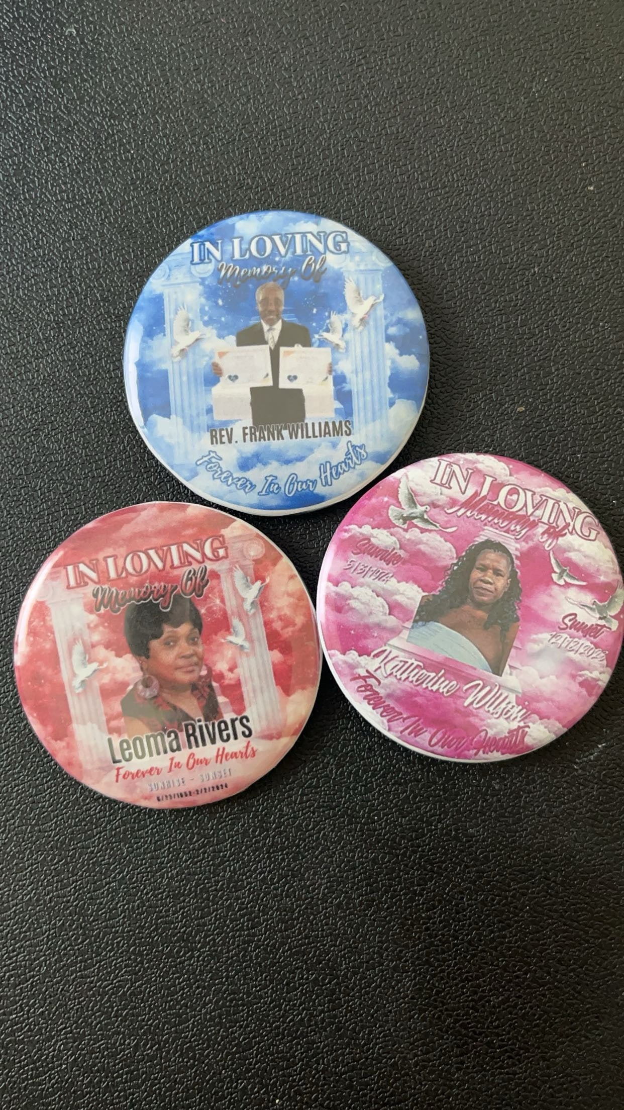 Custom pins