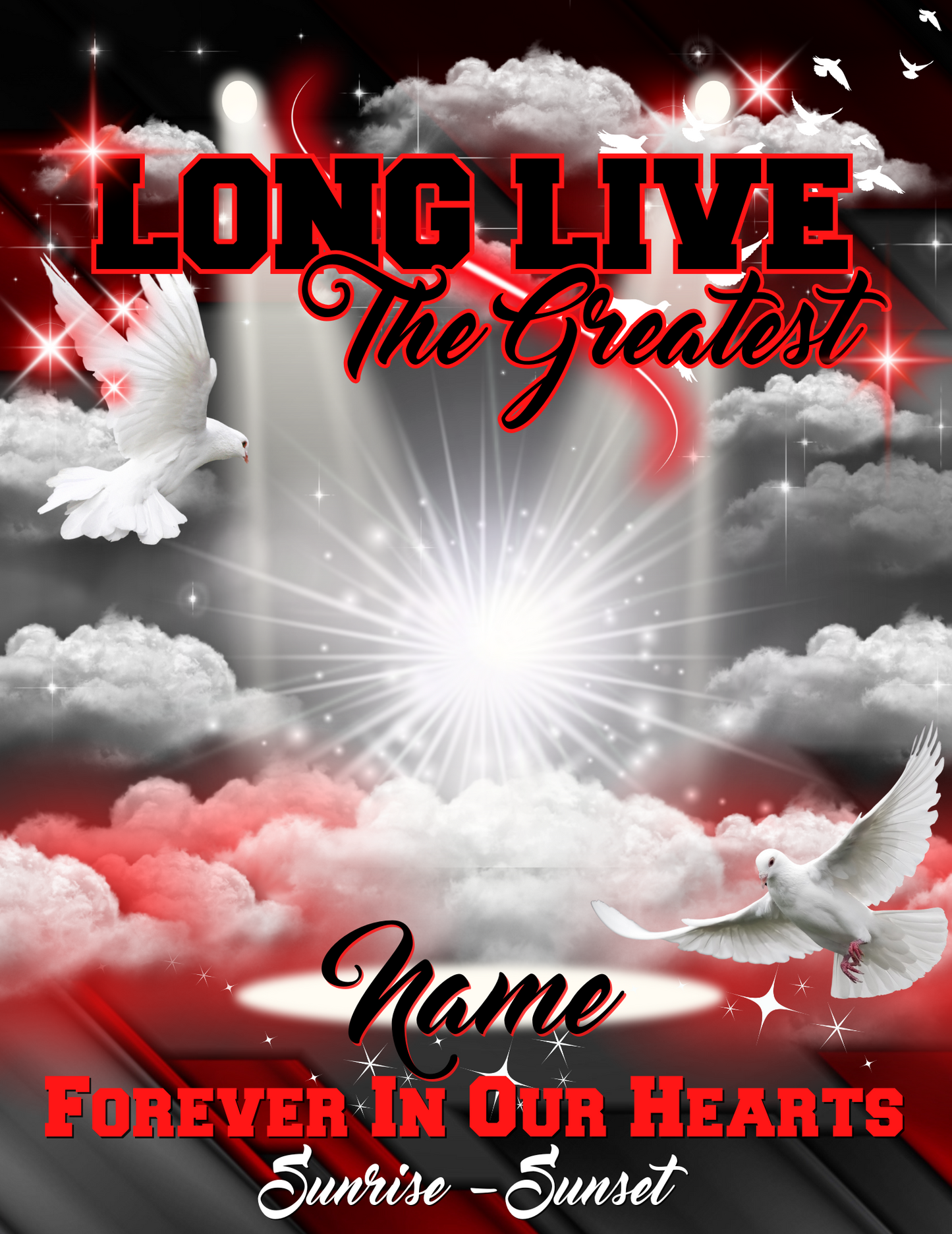 Long live the greatest custom tee