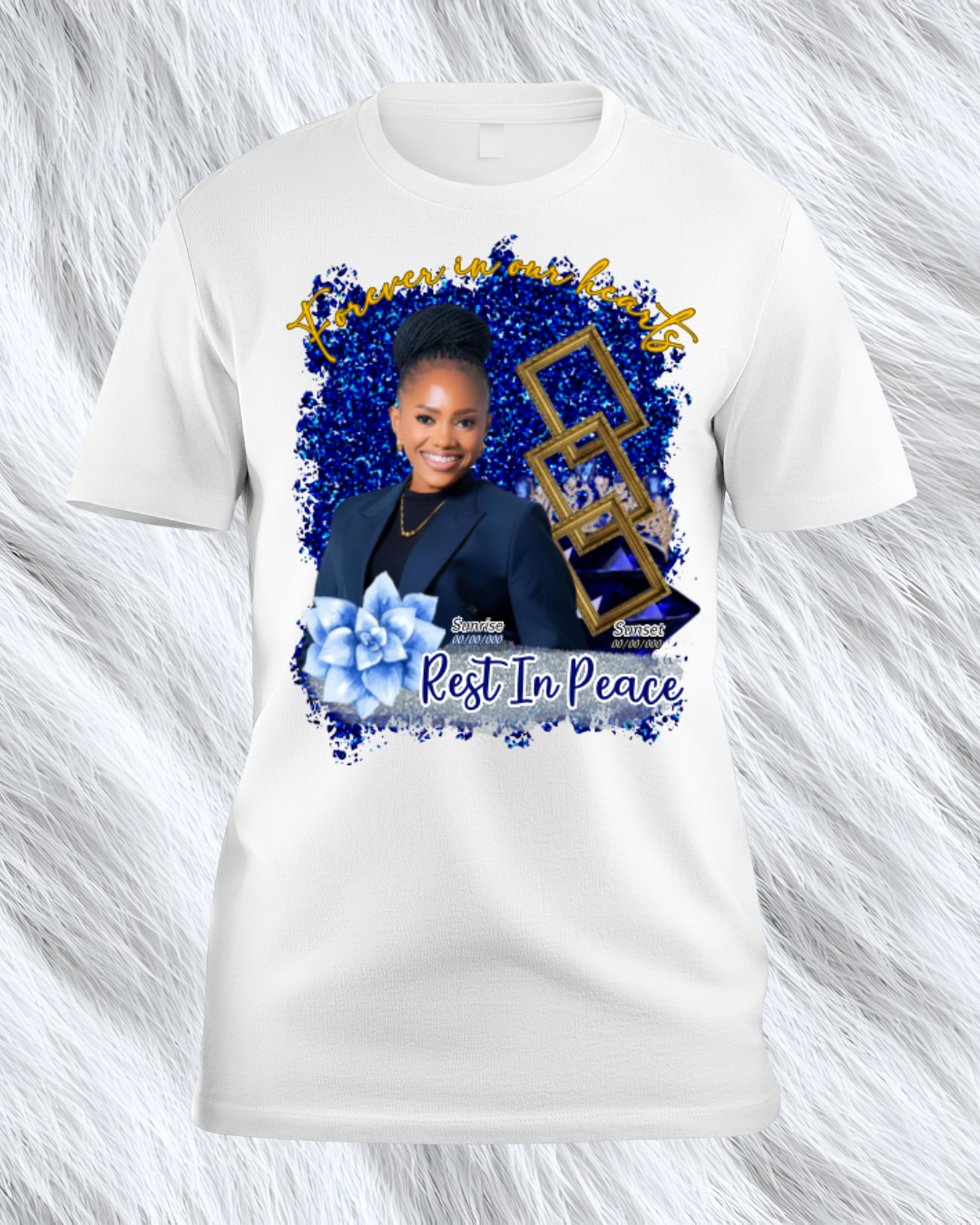 Blue RIP Tee