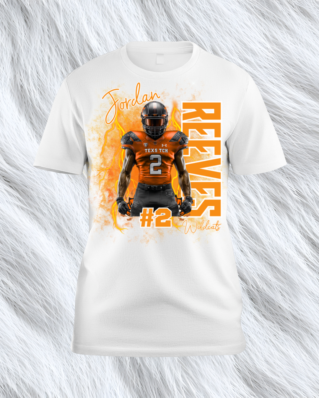 Custom Football Tee