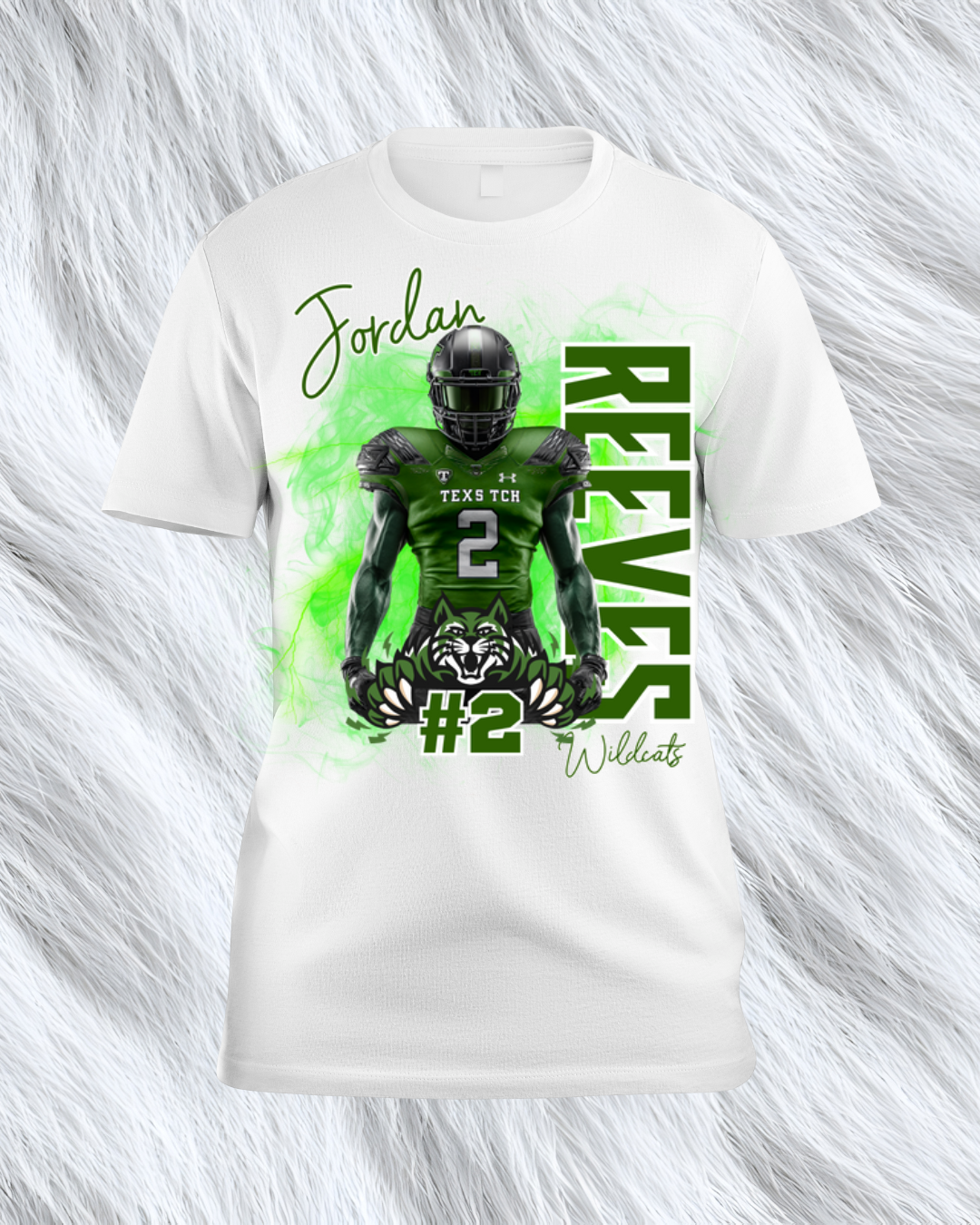 Custom Football Tee
