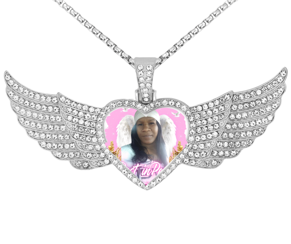 Custom Angel Wing Necklace