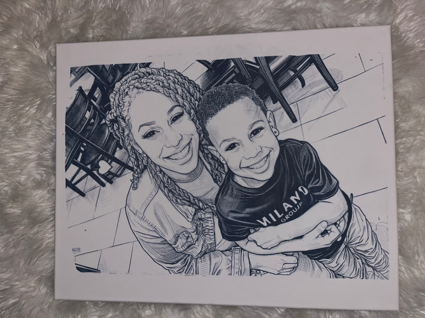 Black & White Canvas