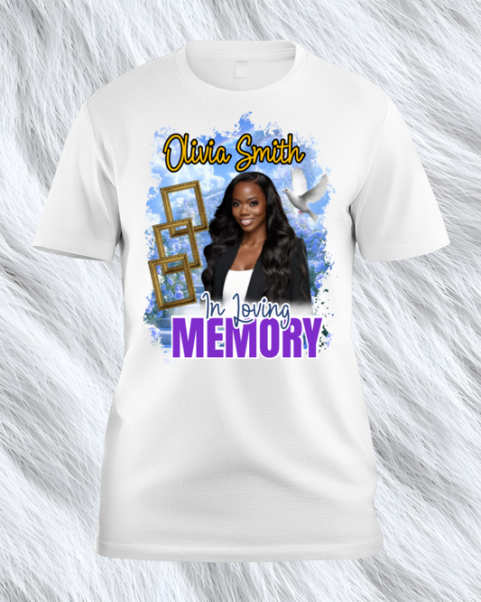 Blue sky RIP Tee
