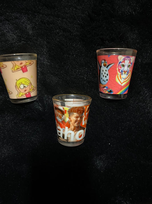Photo shot glasses
